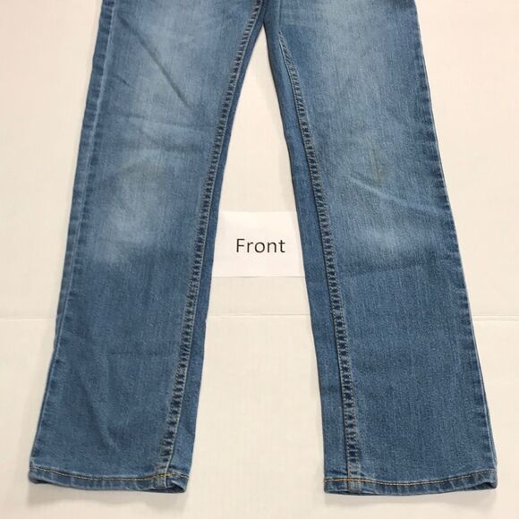 LEVI'S 511 Slim Fit Straight Leg Kids Jeans Sz 12 (26x26) Adjustable Waist Denim - Picture 4 of 12